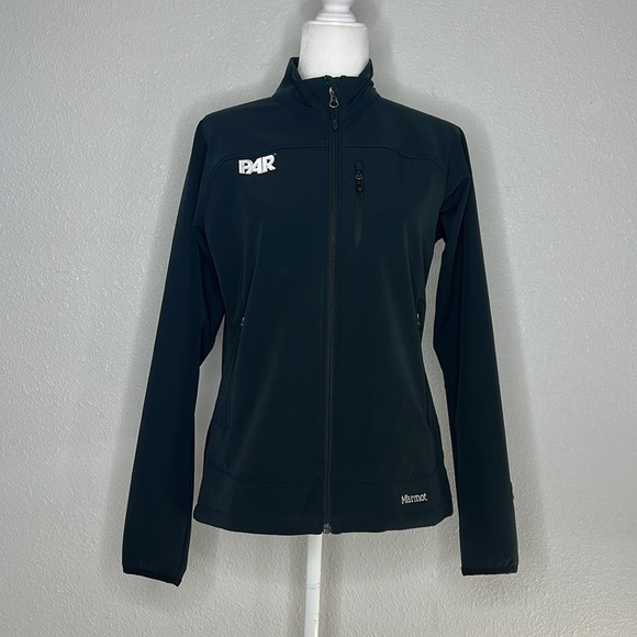 MARMOT LADIES' Tempo Jacket In Black W/ PAR Logo Size Medium - Picture 13 of 14